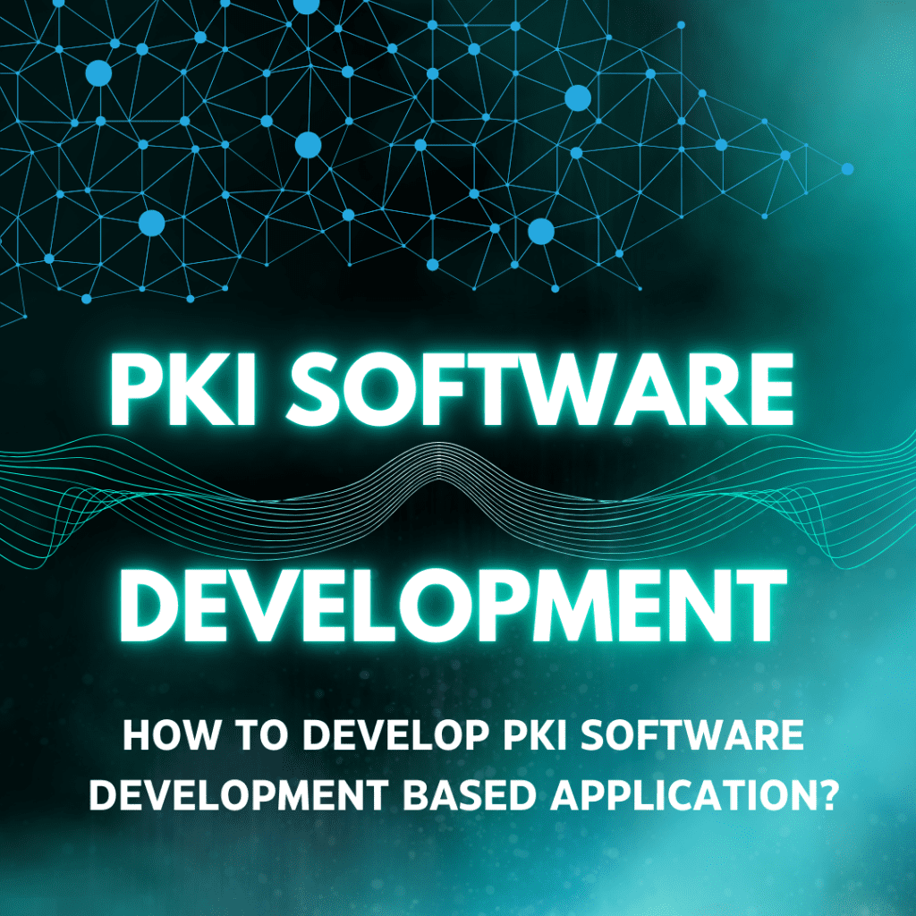 How to Develop PKI Software Development Based Application?