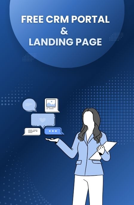 Free CRM Portal and Landing Page