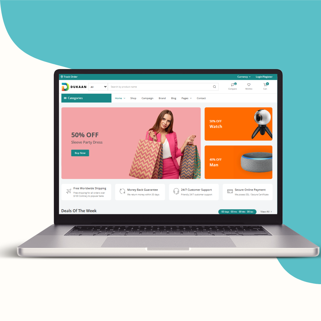 Single Vendor Ecommerce Website Solution - Image 3
